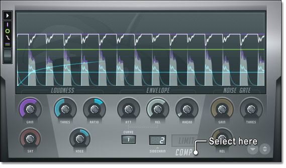 what does saturation do in fruity limiter